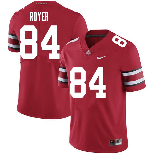 Ohio State Buckeyes #84 Joe Royer Men Alumni Jersey Red